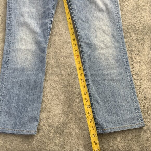 7 for all Mankind Slimmy Jeans Mens 32x28” Blue Denim Luxe Performance Casual - Picture 4 of 13